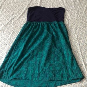 Roxy strapless dress